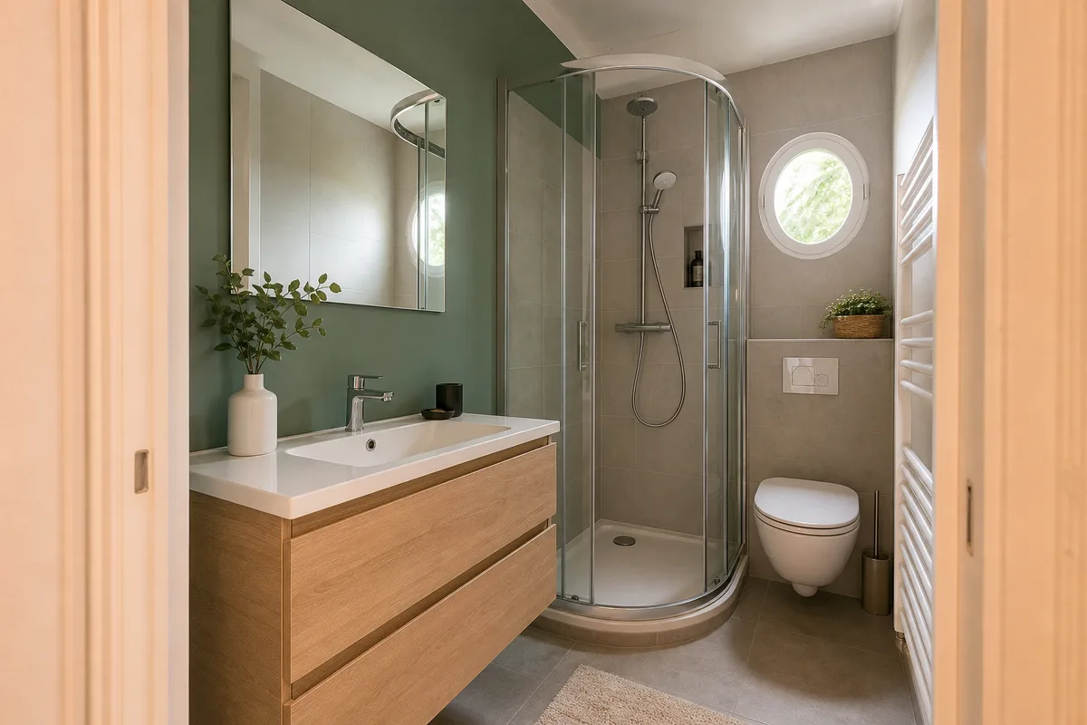 Comment aménager une petite salle de bain de 2 à 5 m²